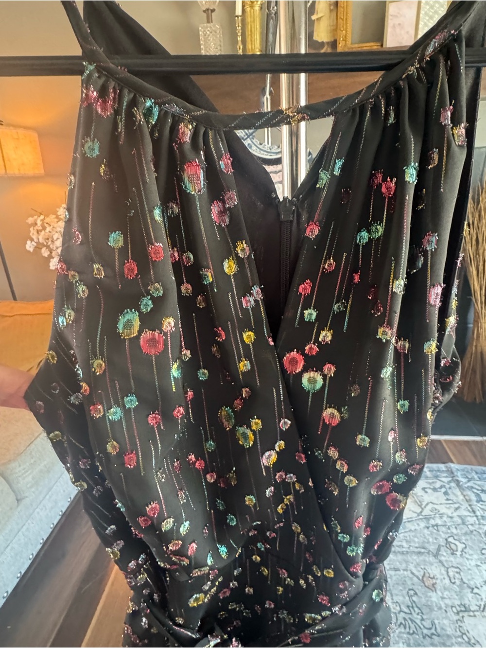 Eva Franco Anthropologie  is Floral Maxi Belted Jumpsuit